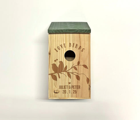 Love Birds Bird Box